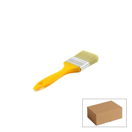 Nevamel® Kestirme Boya Fırçası - 50 mm - No 2 - Sarı Saplı