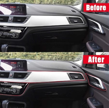 Nevamel Araba Dekorasyon 5 Metre Şerit Trim