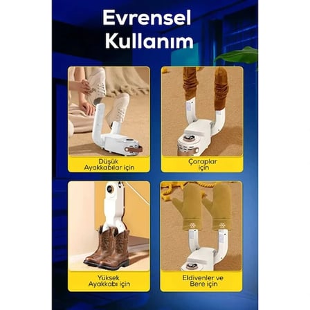 NEVAMEL Dijital Ayakkabı Kurutma Ve Isıtma Makinesi