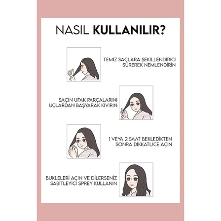 Nevamel® 6'lı Bigudi Seti