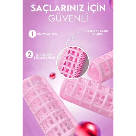 Nevamel® 6'lı Bigudi Seti
