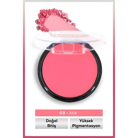 Nevamel® 3'lü Matte Powder Allık Seti