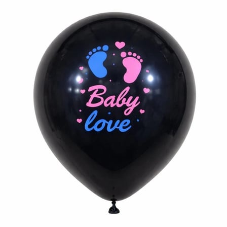 Nevamel® Pembe Konfetili Cinsiyet Balonu