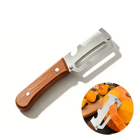 Nevamel® Çok Amaçlı Bıçak - Soyacak - Jülyen Doğrama - Açacak Fonksiyonlu