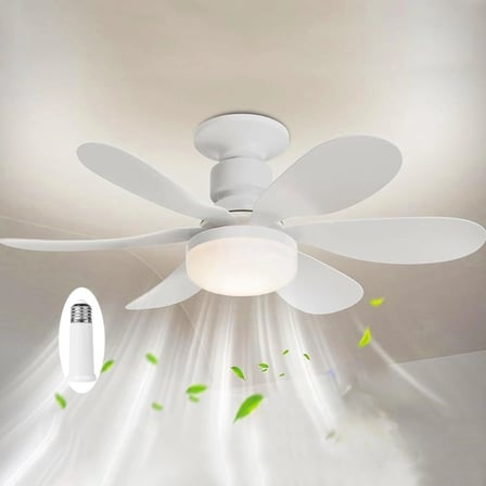Nevamel® Tavan Vantilatörü - LED Işıklı Avize - 3 Kademeli Hız Ayarı - 3 Kademeli Işık Ayarı - Uzaktan Kumandalı