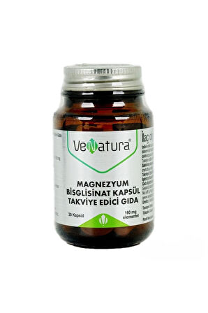 VeNatura Magnezyum Bisglisinat 30 Kapsül