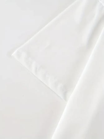 New York Baskılı Oversize Bisiklet Yaka T-shirt - Beyaz