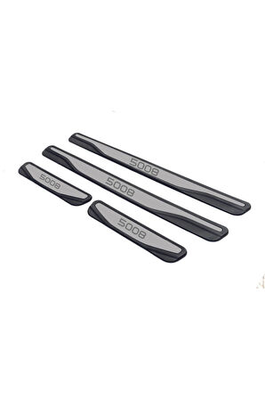 PEUGEOT 5008 TÜM MODELLER NEW KROM KAPI EŞİĞİ 4 PARÇA PASLANMAZ ÇELİK