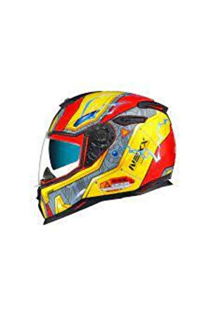 Sx.100 Gıgabot Kırmızı-sarı Kask