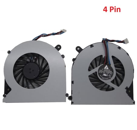 Toshiba Satellite C850, C850D, C855, C855D, C875 L850, L850D, L855, L855D CPU Fanı KSB06105HB-A (4 pin)