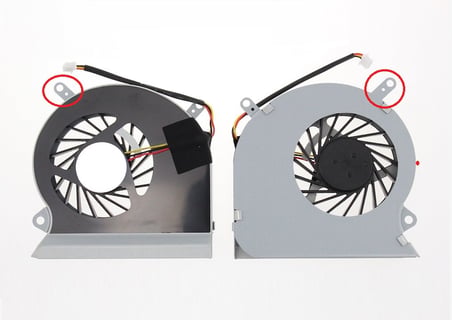 MSI MS-1756 Notebook Cpu VGA Fan Cooling Uyumlu Notebook Fan