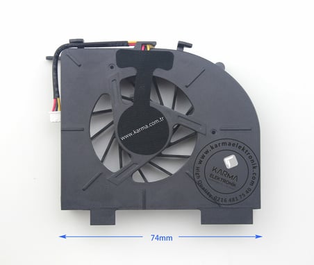 HP Pavilion DV5-1000, dv6-1000 İNTEL Serisi Notebook Cpu Fanı KSB0505HA-8J75 / 3pin