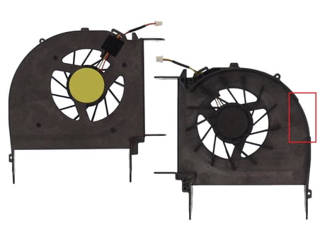 Hp Pavilion dv7-2000, dv7-2100, dv7-2200, dv7-2300 Notebook Fan / Ver.2