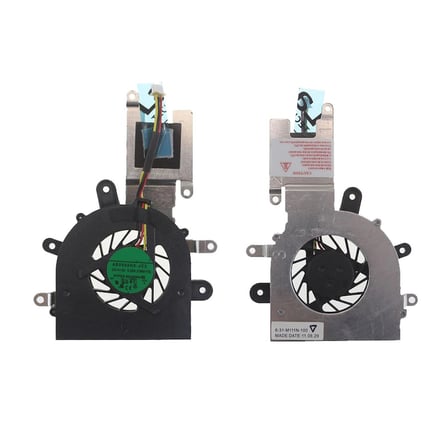 Casper, Exper, Clevo M1100, M1100Q, M1110, M1110M, M1110Q Fan
