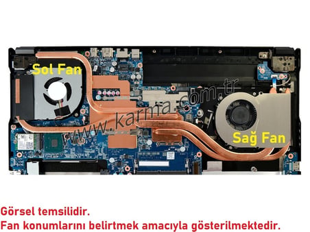 Monster Abra A5 V17.2.2 Notebook Cpu Uyumlu Notebook Fan