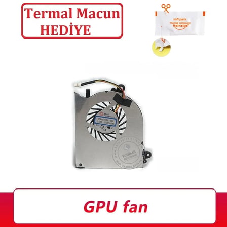 MSI GS60 PX60 WS60 GS60 MS-16H6, PAAD06015SL N223 Notebook GPU Fanı Ver.1 (Sağ)