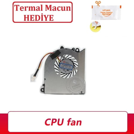 MSI GS60 PX60 WS60 GS60 MS-16H6, PAAD06015SL N223 Notebook CPU Fanı Ver.2 (Sol)