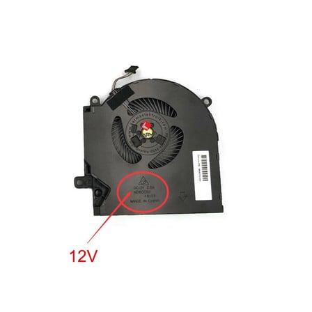 Hp Omen 15-ek, 15-en Serisi Notebook GPU Fan / Ver.4 (Sol Fan - 12V) - FAN710V4