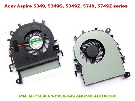 Acer Aspire 5349, 5349G, 5349Z, 5749, 5749Z, E732 E732G Notebook Cpu Fanı