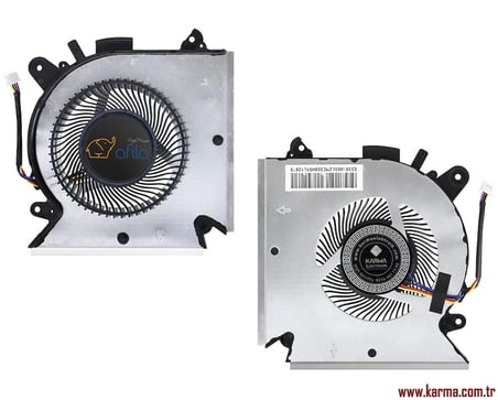 MSI GF63 16R2 16R3 16R4 16R5 MS-16R1 Serisi CPU, GPU Fanı - PABD08008SH N413 (1 Adet)