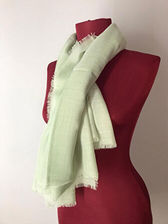 NEOWEAR Flamlı Eşarp Su Yeşili