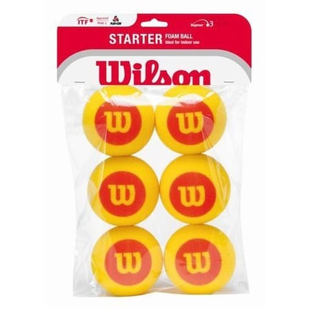 Özel Üretim WRZ259300 Tenis Topu 6 Lı Starter Poam Tball 6 Pack Temel Eğitim Oyun Saati Açık Hava