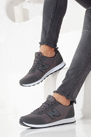 Erkek Günlük Comfort Casual Rahat Taban Esnek Bağcıklı Yürüyüş Triko Sneaker Beyaz Spor Ayakkabı