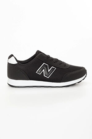 Erkek Günlük Comfort Casual Rahat Taban Esnek Bağcıklı Yürüyüş Triko Sneaker Beyaz Spor Ayakkabı