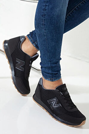 Erkek Günlük Comfort Casual Rahat Taban Esnek Bağcıklı Yürüyüş Triko Sneaker Beyaz Spor Ayakkabı