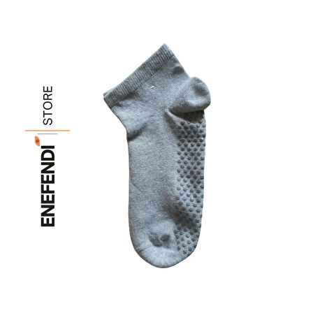 4 Çift Kaydırmaz Unisex Yoga, Pilates, Tavaf Çorabı | Spor Patik Çorap Beyaz|Gri |Siyah |Bej 36-40