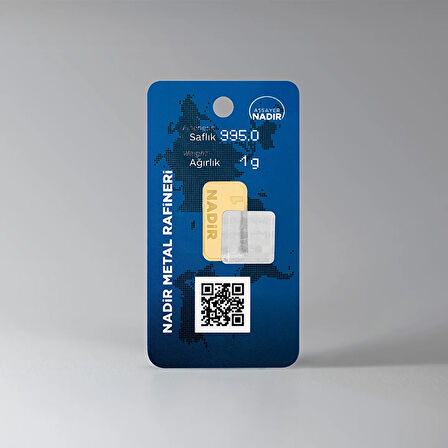 Nadir Gold NadirGold 1 Gr Külçe Altın