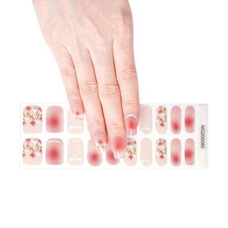 Blossom Art, Jel Tırnak 20 Adet (2 Kullanım)