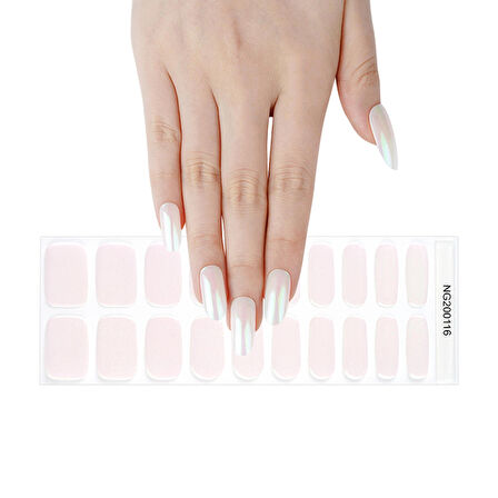 Basic Pearly Jel Tırnak 20 Adet (2 Kullanım)