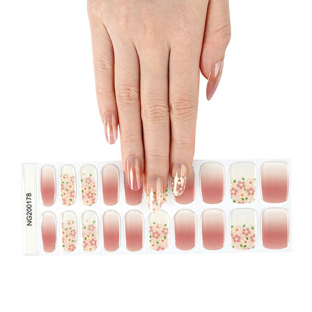 Daisy Touch Jel Tırnak 20 Adet (2 Kullanım)