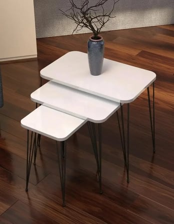 Parma Zigon Sehpa Seti
