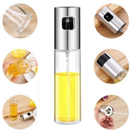 Delux Serisi 100 ml Çok Amaçlı Spreyli Cam Şişe Sunum Aracı Çeyiz Ürünü Tezgah Üstü