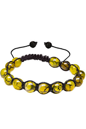 Sertifikalı Ejderha Damarlı Yeşil Akik Taşı Bileklik