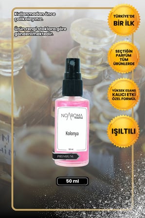 BERGAMOT KOKULU 50 ML IŞILTILI CEP KOLONYASI