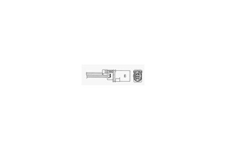 NGK 0028 Oksijen Sensörü Lza07-V4 Passat 1.6 05-10 725mm 06A906262CR