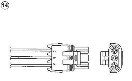 Ngk 123 Oza55-R2 Oksijen Sensöru