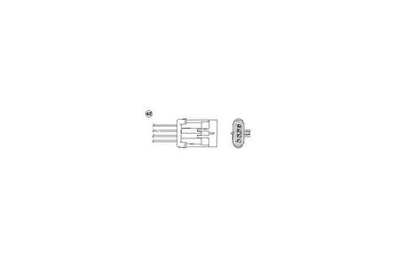 NGK 95740 Oksijen Sensörü 2 Konum Astra G Vectra B Corsa C Z14Xe Z16Xe 855345