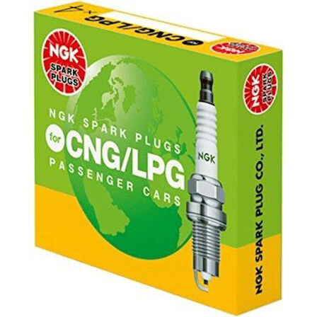 NGK BPR-GAS (7988) LPG/CNG Buji 4’lü Set – M14×1.25, 19 mm – Rezistörlü – Tofaş Doğan, Kartal, Şahin, SLX/Renault/Hyundai