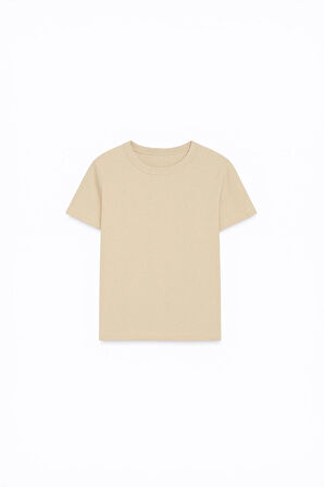 Regular Bisiklet Yaka %100 Pamuk Basic T-Shirt – Yumuşak Cilt Dostu