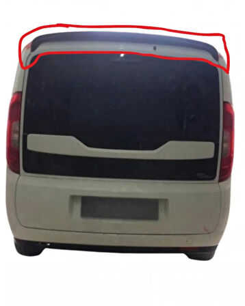  FİAT DOBLO 3-4 2011-2020 FİBER SPOİLER (( BEYAZ BOYALI ))