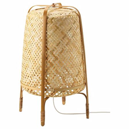 Knixhult Bohem Bambu Yer Lambası 66 CM - İskandinav, Modern, Rattan, Aydınlatma