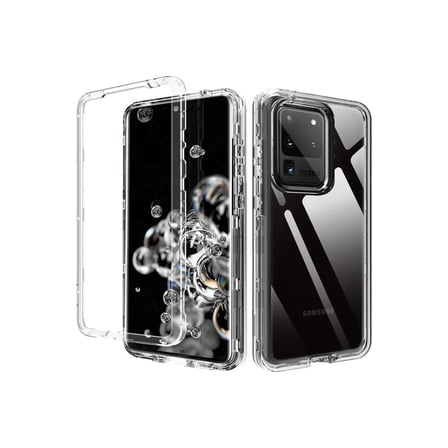 Bezos Samsung Galaxy S20 Plus Kılıf Lüx Şeffaf Silikon NHR