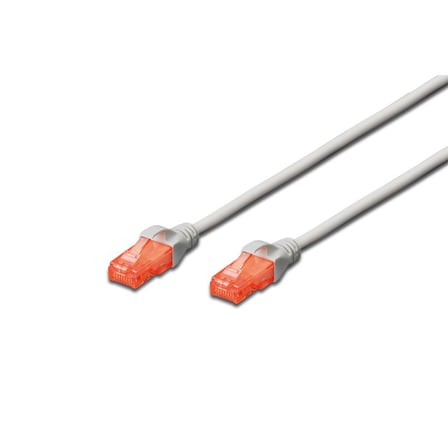 BEEK BC-U6200 CAT6 U/UTP 20 METRE AWG26 GRİ RENK LSZH PATCH KABLO NHR