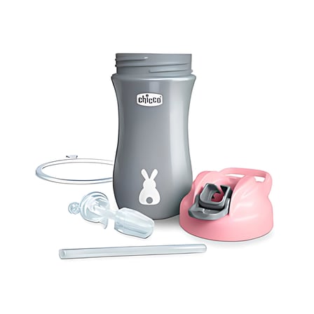 Chicco Pop-Up Pipetli Bardak 2 Yaş+ 350 ml - Pink NHR