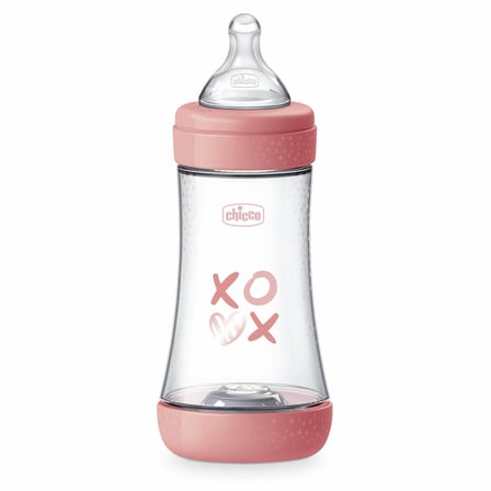 Chicco Perfect5 Antikolik PP Biberon 240 ml - Pembe NHR