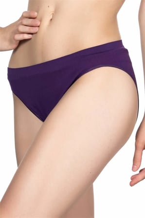 Arias Closet Mor MI Emay 3001 Soft Slip Külot L NHR